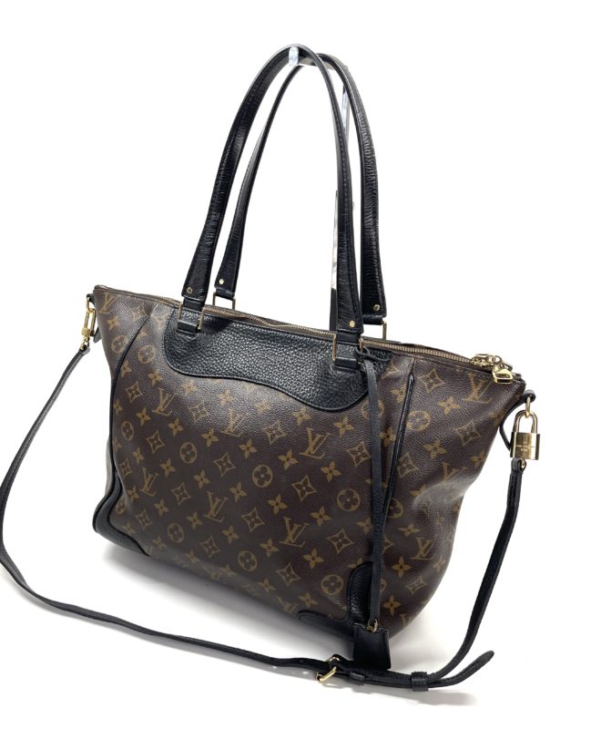 Louis Vuitton Estrell NM in noir review and what fits in it! 