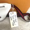 GUCCI Winter White Small Grained Calfskin Belt Bag 3