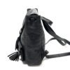 YSL Small Black Croc Look Leather Festival Backpack 14