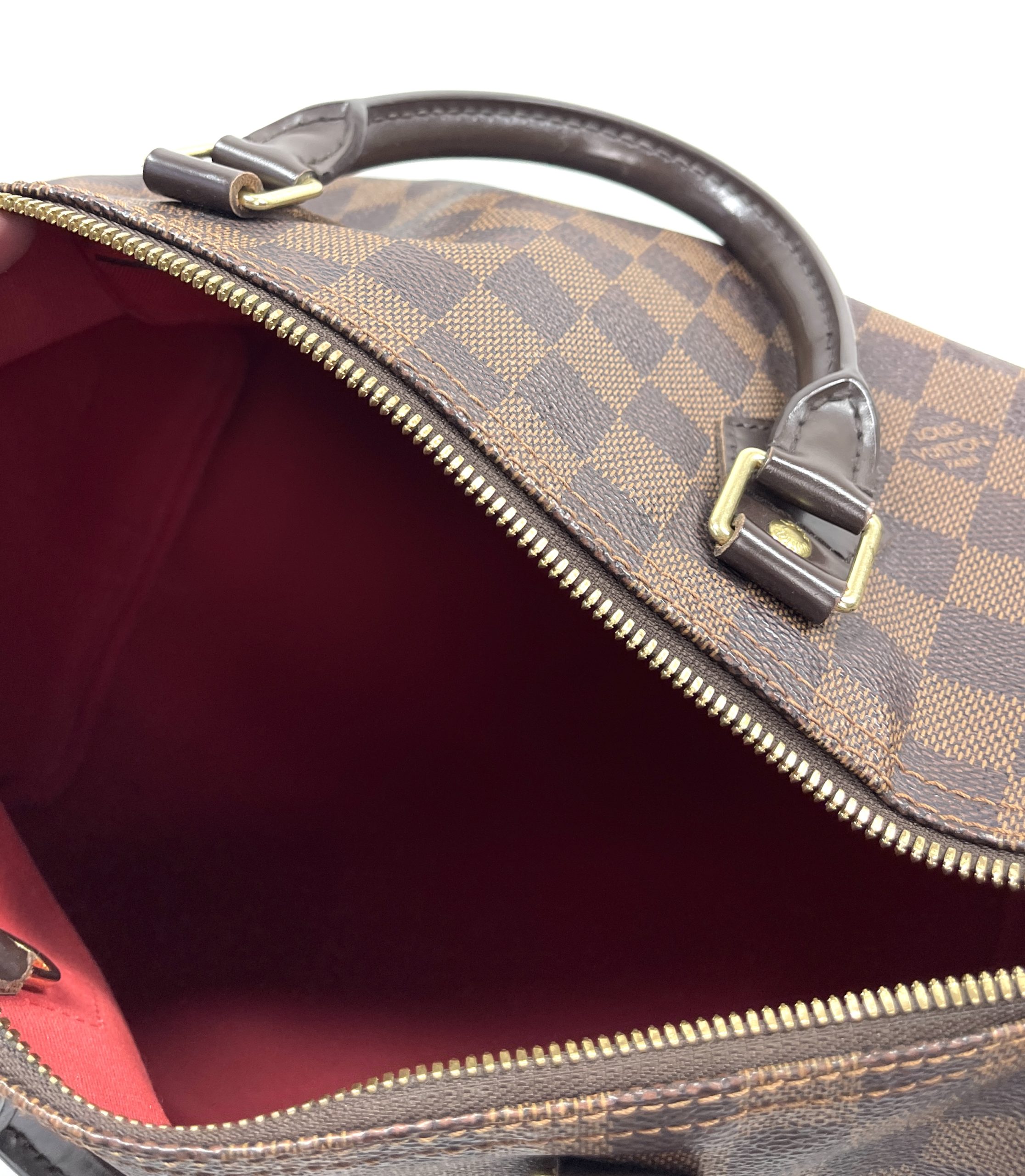 Authentic Louis Vuitton Damier Ebene Speedy 30 - Ideal Luxury