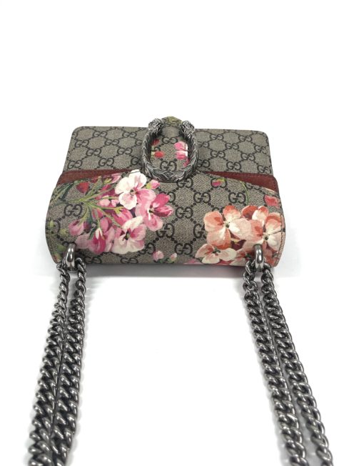 Gucci Dionysus Bag Blooms Print GG Coated Canvas Shoulder Bag 21