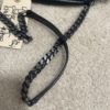 YSL Black College Large Quilted Leather V-Flap Shoulder Bag 18