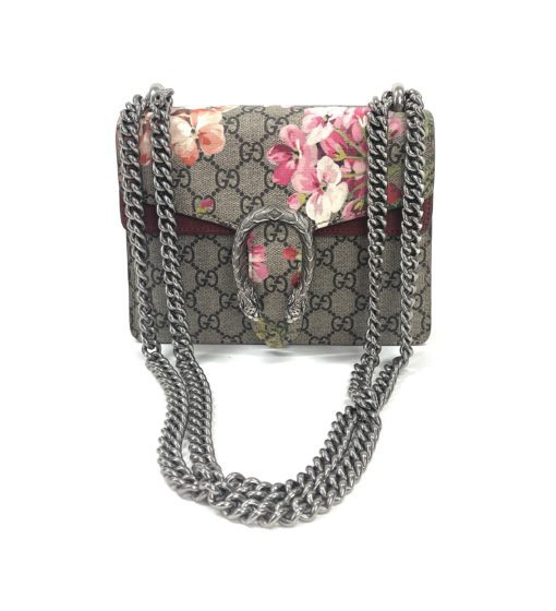 Gucci Dionysus Bag Blooms Print GG Coated Canvas Shoulder Bag 16
