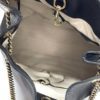 Gucci Black Pebbled Calfskin Leather Medium Soho Chain Tote 7