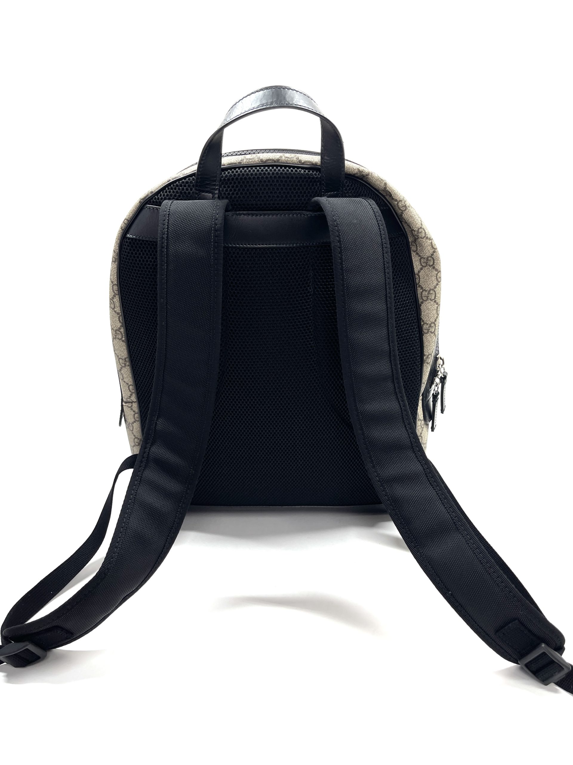 Gucci 406370 Eden GG Supreme Canvas Black Leather Backpack DOIXZDE 144 –  Max Pawn