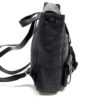 YSL Small Black Croc Look Leather Festival Backpack 12