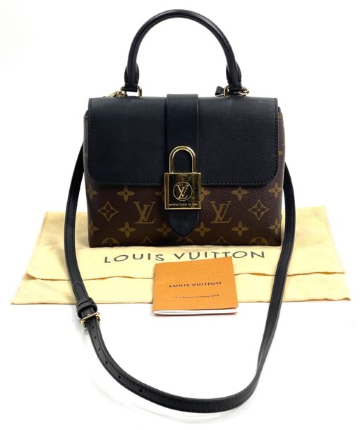 Louis Vuitton Monogram Locky BB Crossbody with Noir Black 2