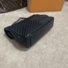 YSL Black College Large Quilted Leather V-Flap Shoulder Bag 17