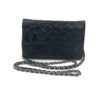 Chanel Black Cambon WOC with Silver Hardware 13