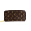 Louis Vuitton Monogram Zippy Wallet with Fuchsia 4