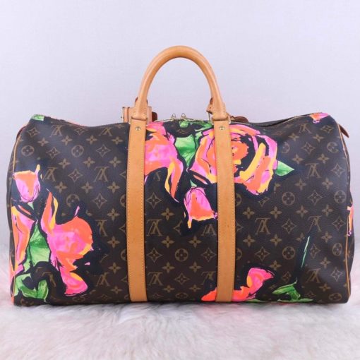 Louis Vuitton Stephen Sprouse Roses Keepall 50 10