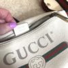 GUCCI Winter White Small Grained Calfskin Belt Bag 13
