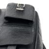 YSL Small Black Croc Look Leather Festival Backpack 21