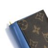 Louis Vuitton Monogram Zoe Wallet with Blue Leather 14