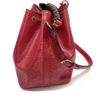 Louis Vuitton Epi Petit Noe Castillan Red Shoulder Bag 6