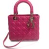 Lady Dior Lambskin Cannage Medium Lady Dior Pink 3