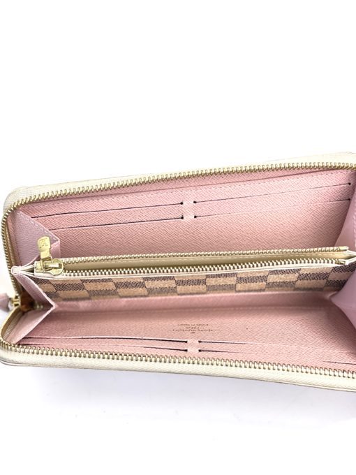 Louis Vuitton Azur Clemence Wallet With Rose Ballerine Interior 11