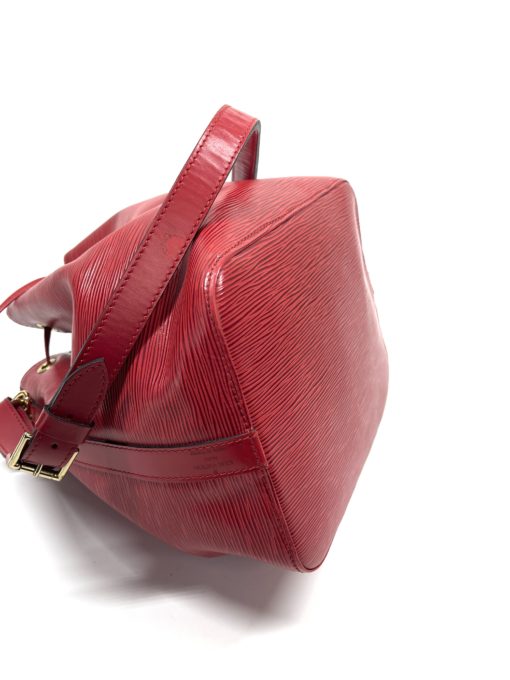 Louis Vuitton Epi Petit Noe Castillan Red Shoulder Bag 20