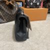 YSL Black College Large Quilted Leather V-Flap Shoulder Bag 11