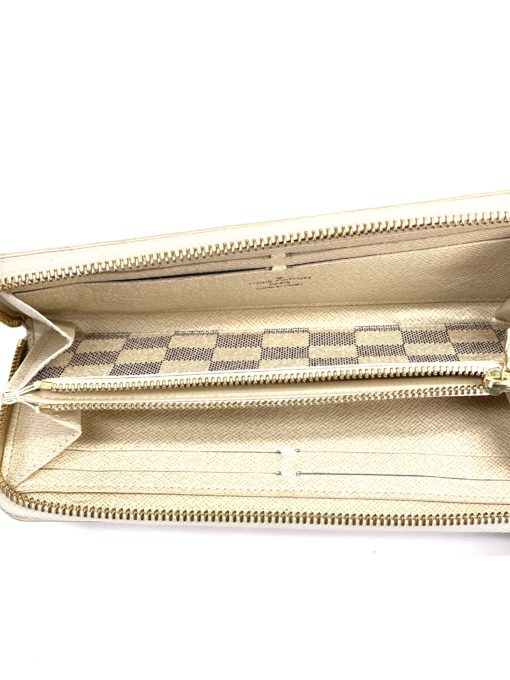 Louis Vuitton Damier Azur Clemence Wallet 5