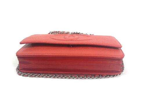 Chanel Coral Caviar Timeless WOC with Silver Hardware 15