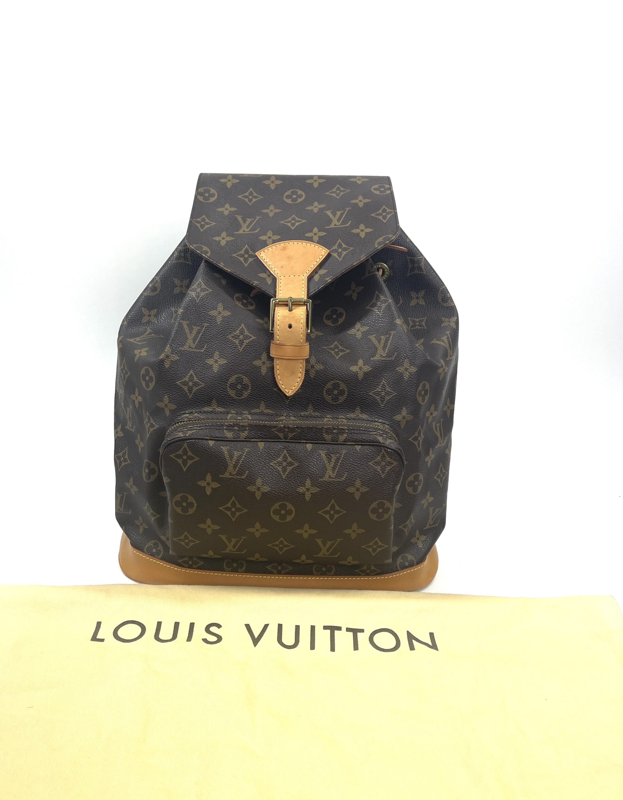 Authentic Louis Vuitton Montsouris GM Backpack Monogram