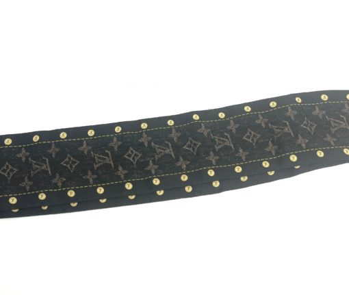 Louis Vuitton Silk Monogram Denim Bandeau Ebene 7