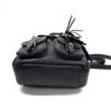 YSL Small Black Croc Look Leather Festival Backpack 16