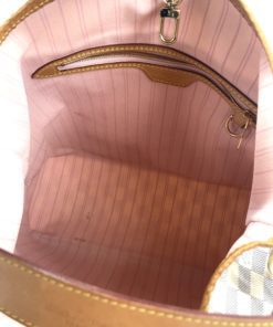 Louis Vuitton Azur Delightful PM Hobo Bag With Rose Ballerine Interior