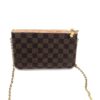 Louis Vuitton LV Damier Ebene Double Zip Pochette Crossbody 6