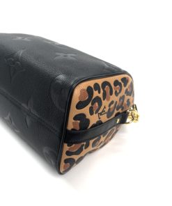 Louis Vuitton Limited Edition Wild At Heart Black Speedy 25 Bandouliere