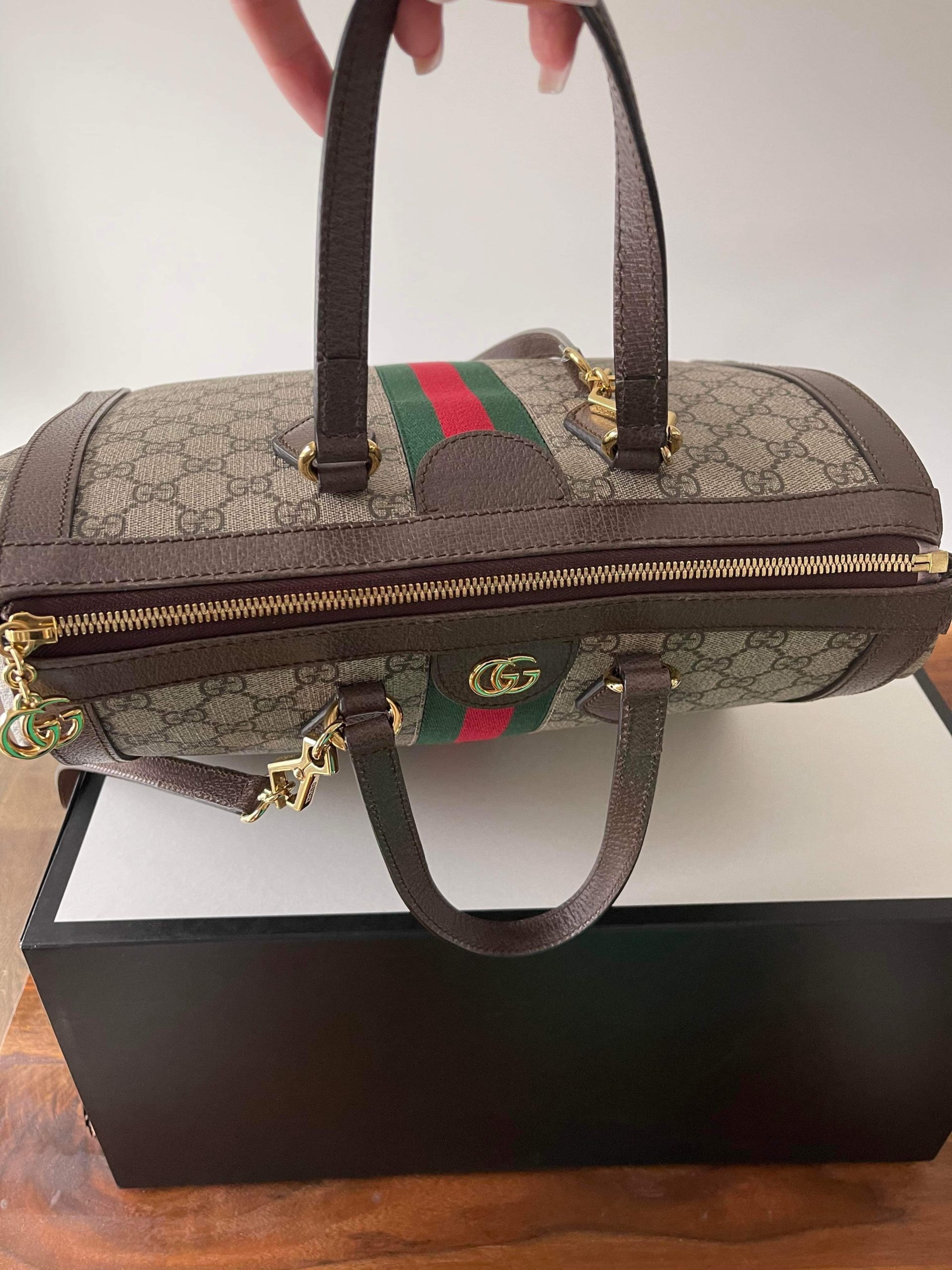 Gucci Ophidia Medium Boston Bag