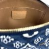 Louis Vuitton Jacquard Since 1854 Cosmetic Pouch PM Blue 12