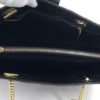 YSL Black Grain De Poudre Matelasse Chevron Tote Bag With Gold Hardware 2