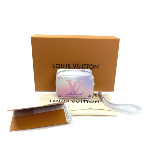 Louis Vuitton Spring In The City Sunrise Pastel Wapity Wristlet 2