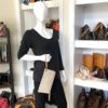 Louis Vuitton Azur Neverfull Pochette Pouch with Rose Ballerine 2