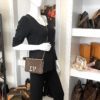 Louis Vuitton LV Damier Ebene Double Zip Pochette Crossbody 2