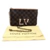 Louis Vuitton LV Damier Ebene Double Zip Pochette Crossbody 3