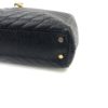 YSL Black Grain De Poudre Matelasse Chevron Tote Bag With Gold Hardware 20