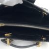 YSL Black Grain De Poudre Matelasse Chevron Tote Bag With Gold Hardware 3