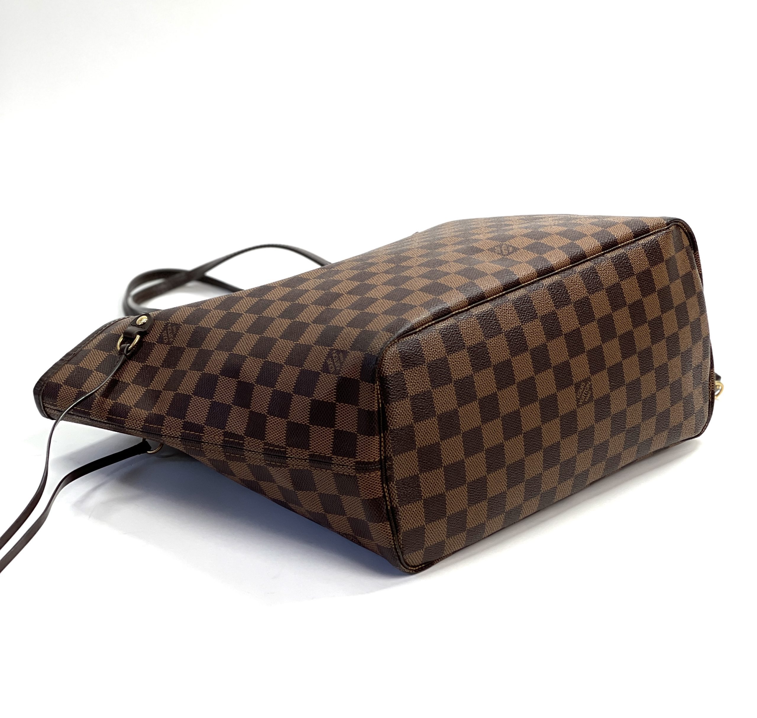 Louis Vuitton Neverfull MM - Damier Ebene With Rose Ballerine  Louis  vuitton handbags neverfull, Louis vuitton handbags, Louis vuitton bag