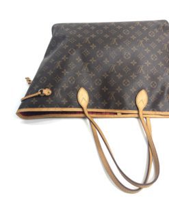 Louis Vuitton Monogram Neverfull GM Tote with Cerise Red Interior 