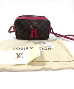 Louis Vuitton Monogram Saintonge Crossbody With Freesia Pink