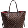 Louis Vuitton Neverfull MM Damier Ebene Tote 4