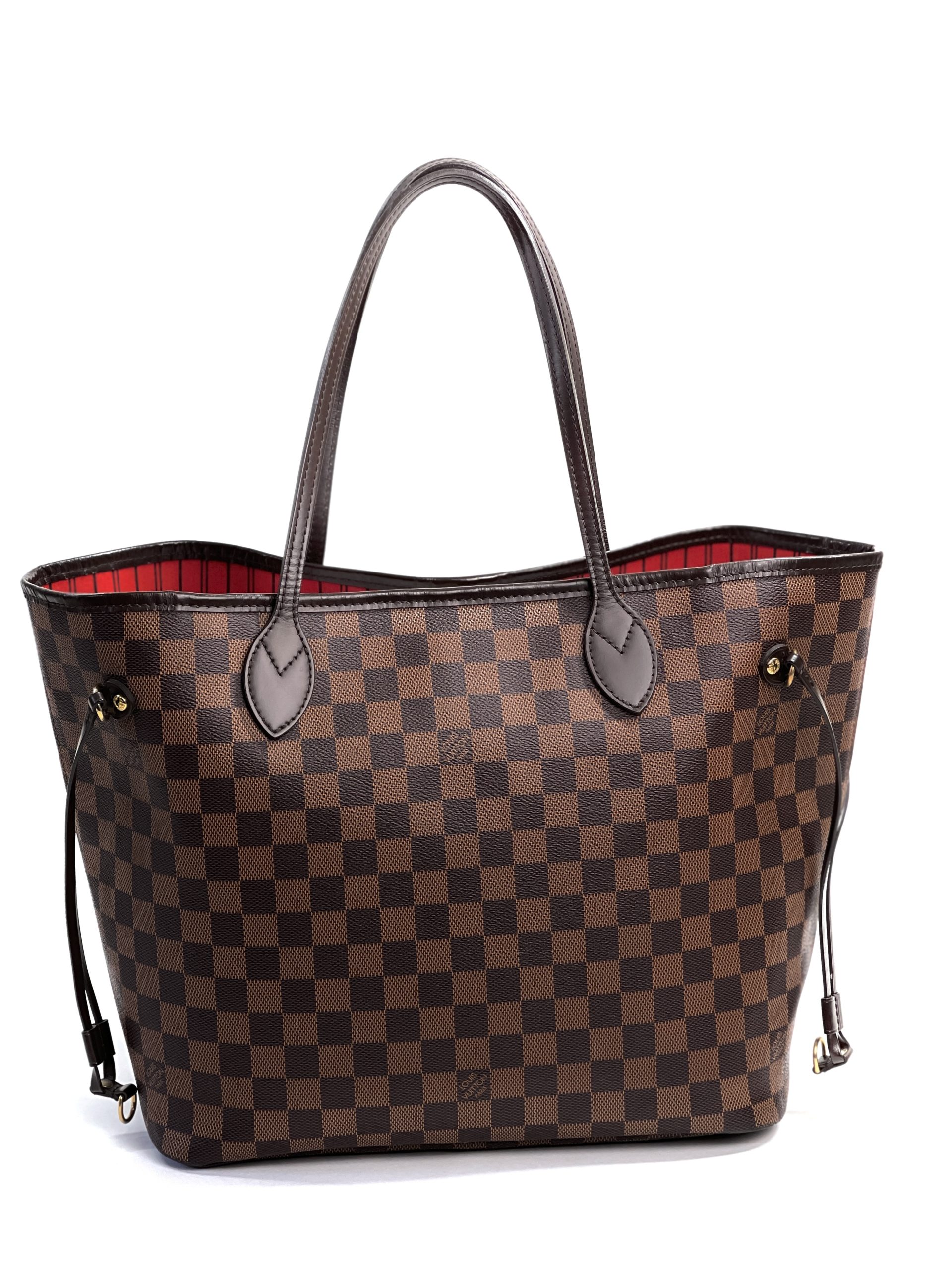 Louis Vuitton Neverfull GM Damier Ebene Tote Shoulder Bag
