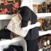 Louis Vuitton Azur Delightful PM Hobo Bag With Rose Ballerine Interior 2