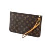 Louis Vuitton Monogram Neverfull Pouch Pochette with Fuchsia 10