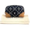 Louis Vuitton Jacquard Since 1854 Cosmetic Pouch PM Blue 2