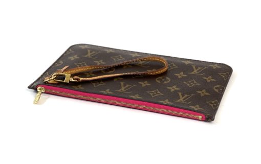 Louis Vuitton Monogram Neverfull Pouch with Pivone 9