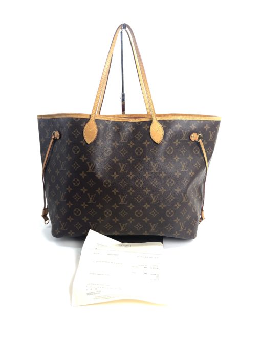 Louis Vuitton Monogram Neverfull GM Tote with Cerise Red Interior  13